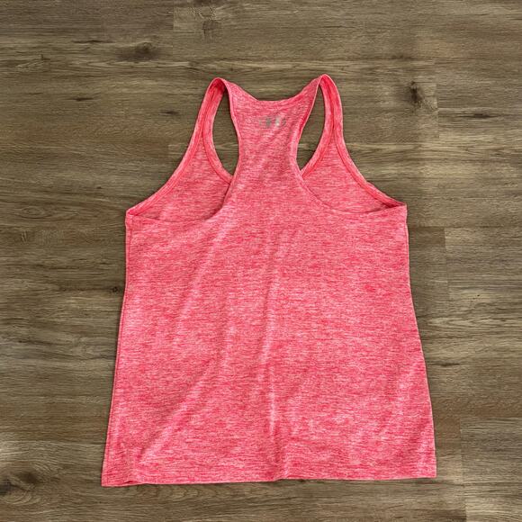 Under Armor Raceback Tank Top Punk Striped Shirt Sz L - Picture 2 of 5